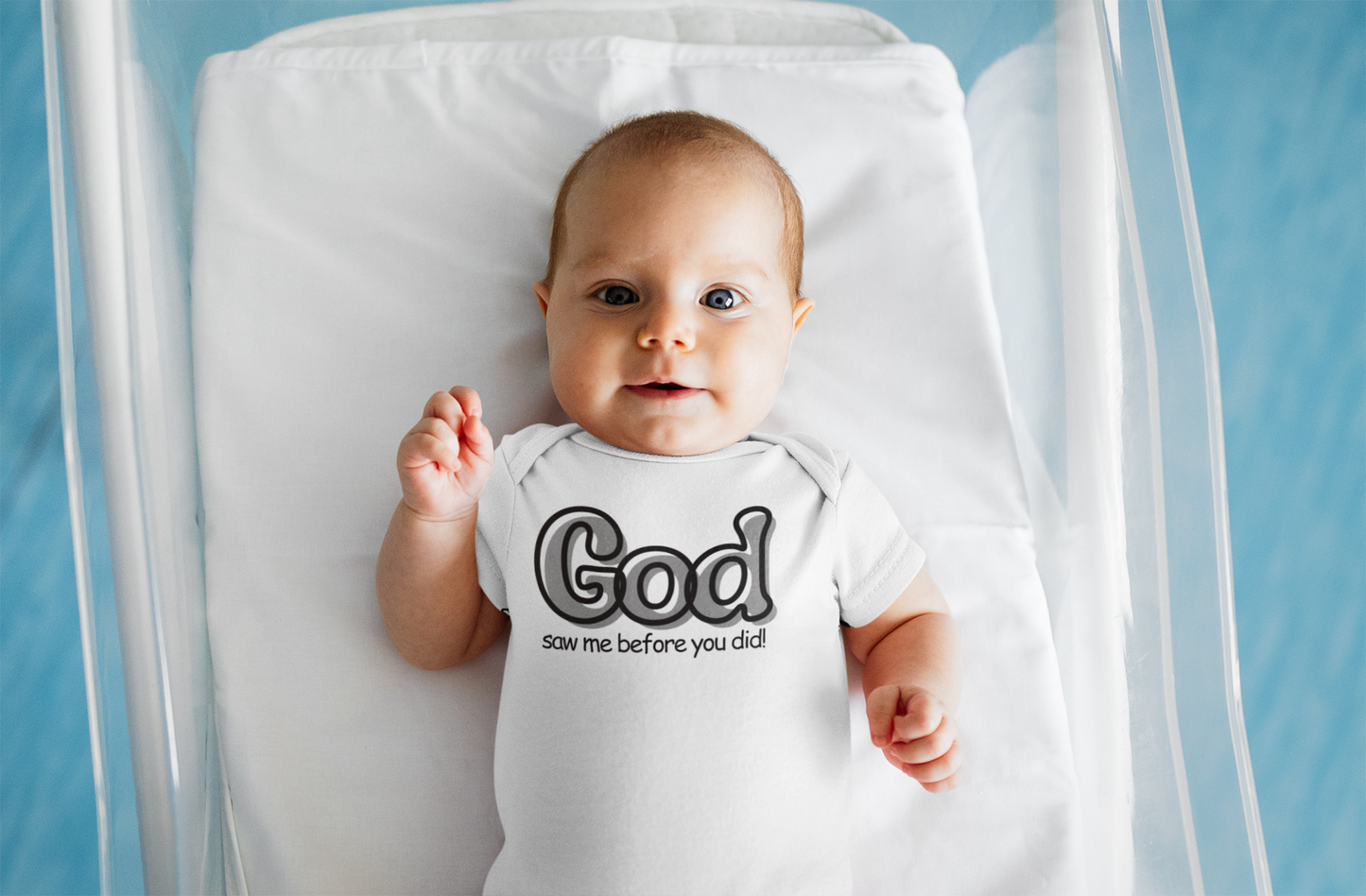 GOD SAW ME - ONESIE