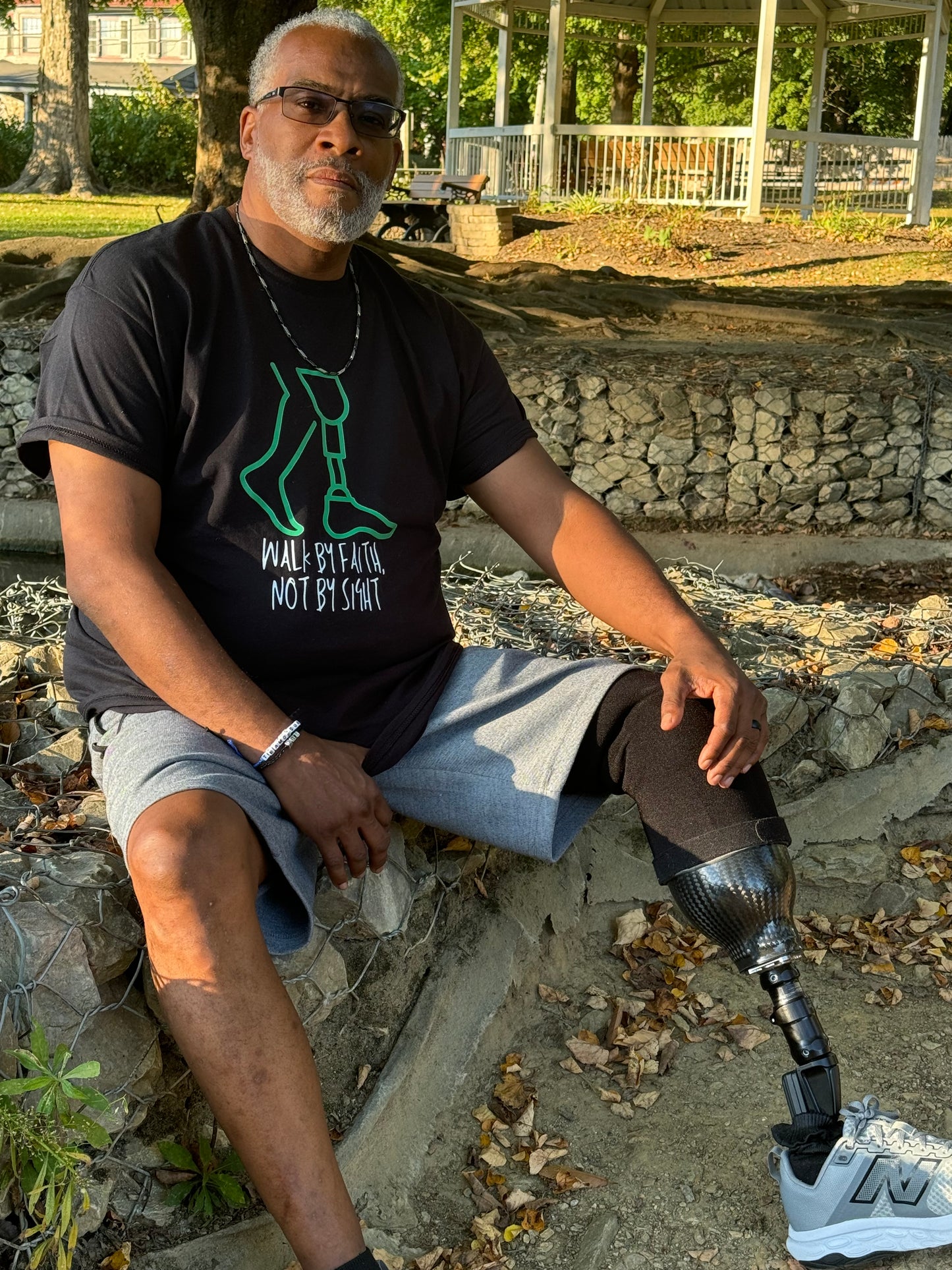 WALK BY FAITH -SHORT SLEEVE SHIRT