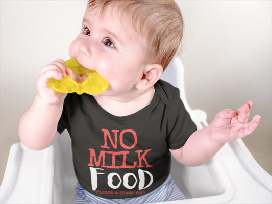 NO MILK FOOD - ONESIE