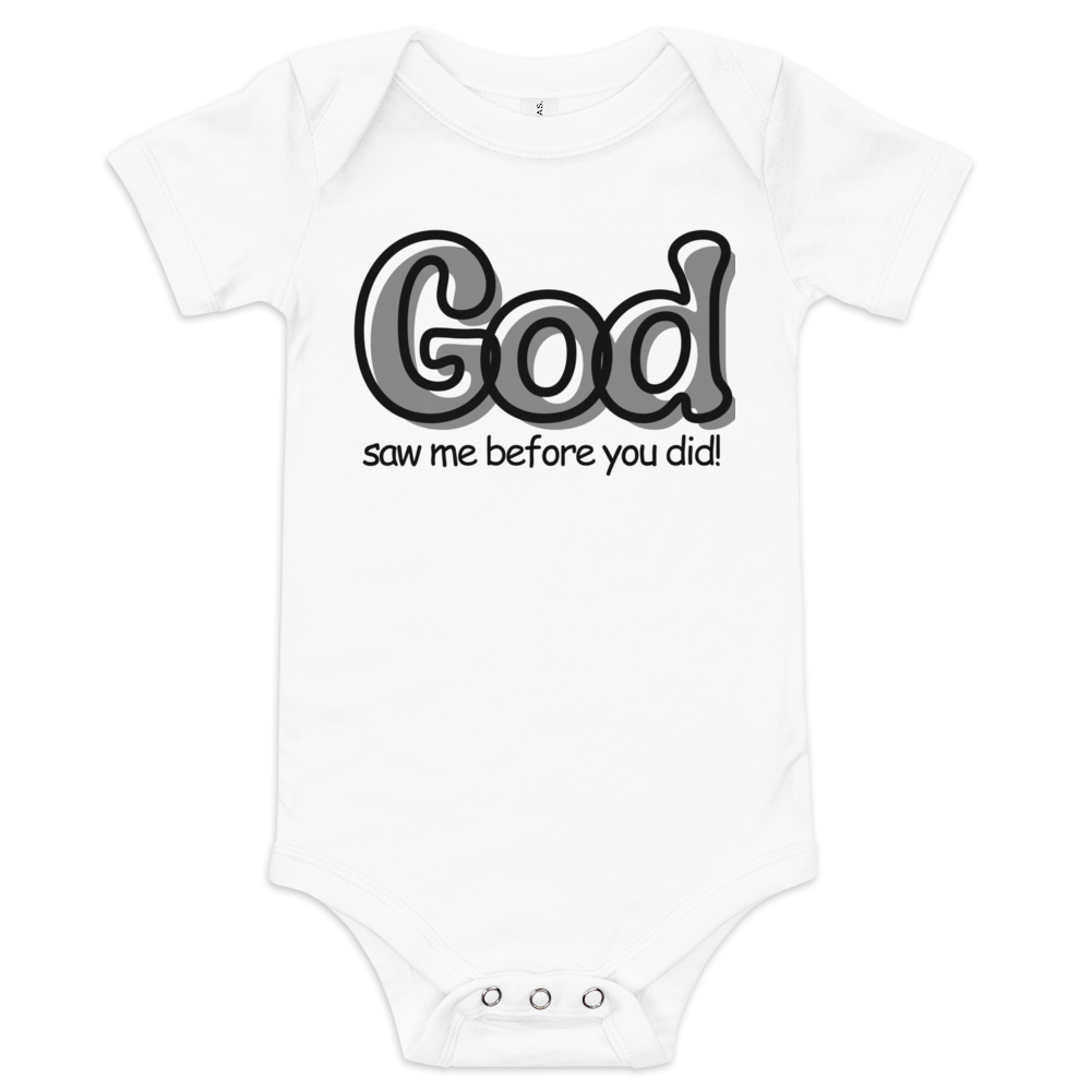 GOD SAW ME - ONESIE