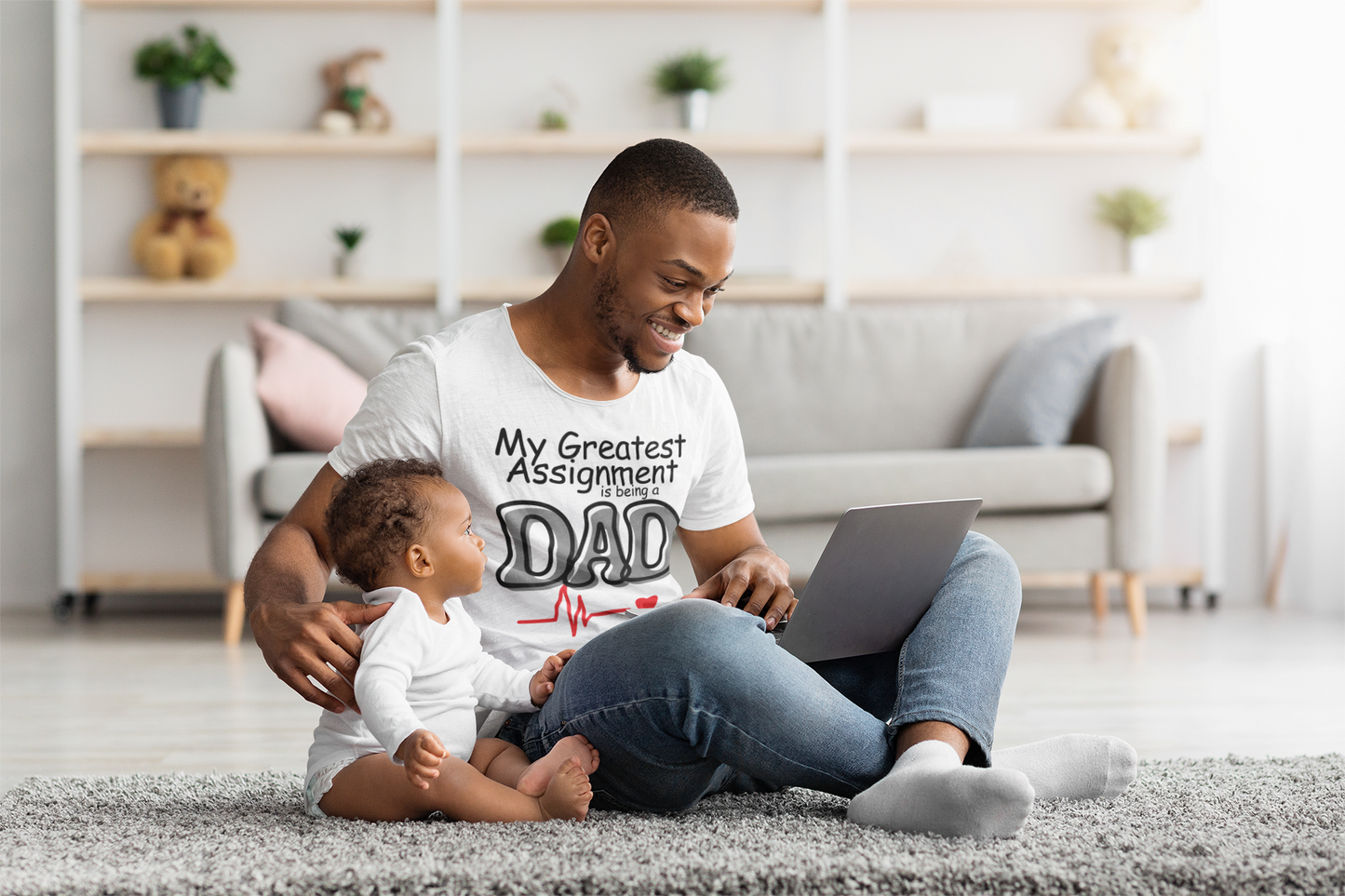 FATHERHOOD IS AN ASSIGNMENT SHORT SLEEVE