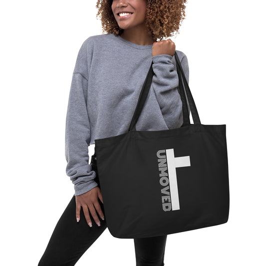 UNMOVED CROSS TOTE BAG