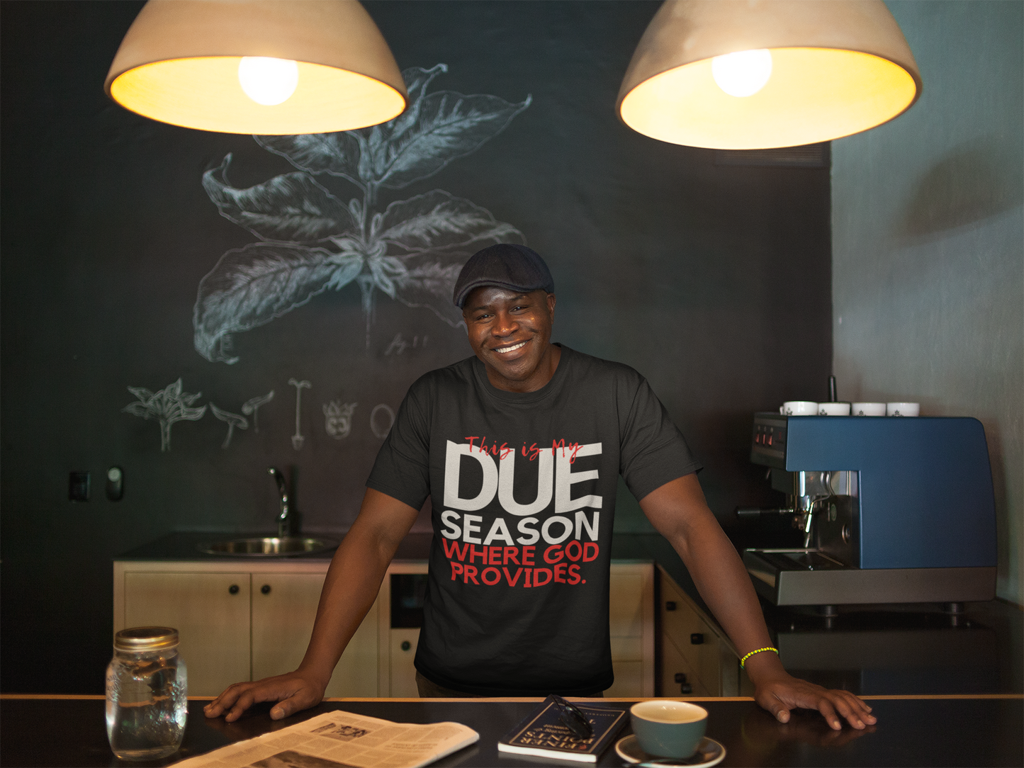 DUE SEASON SHORT SLEEVE FITTED T-SHIRT