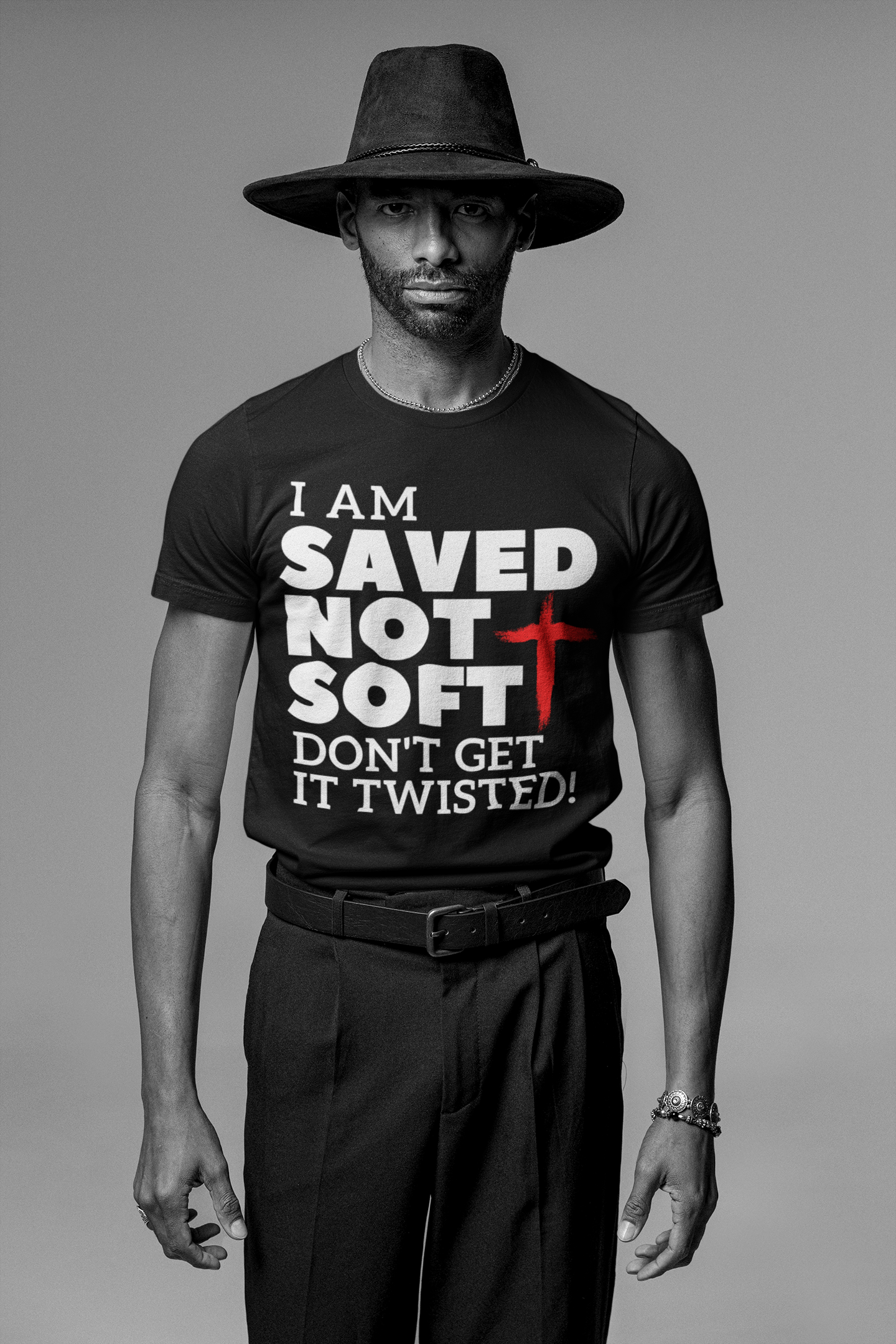 SAVED NOT SOFT-SHORT SLEEVE SHIRT