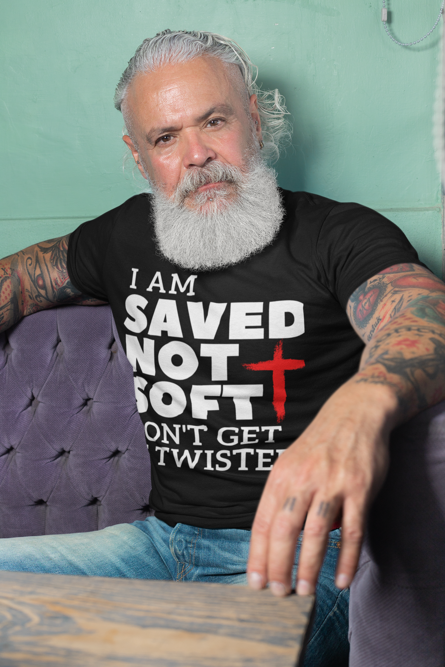 SAVED NOT SOFT-SHORT SLEEVE SHIRT