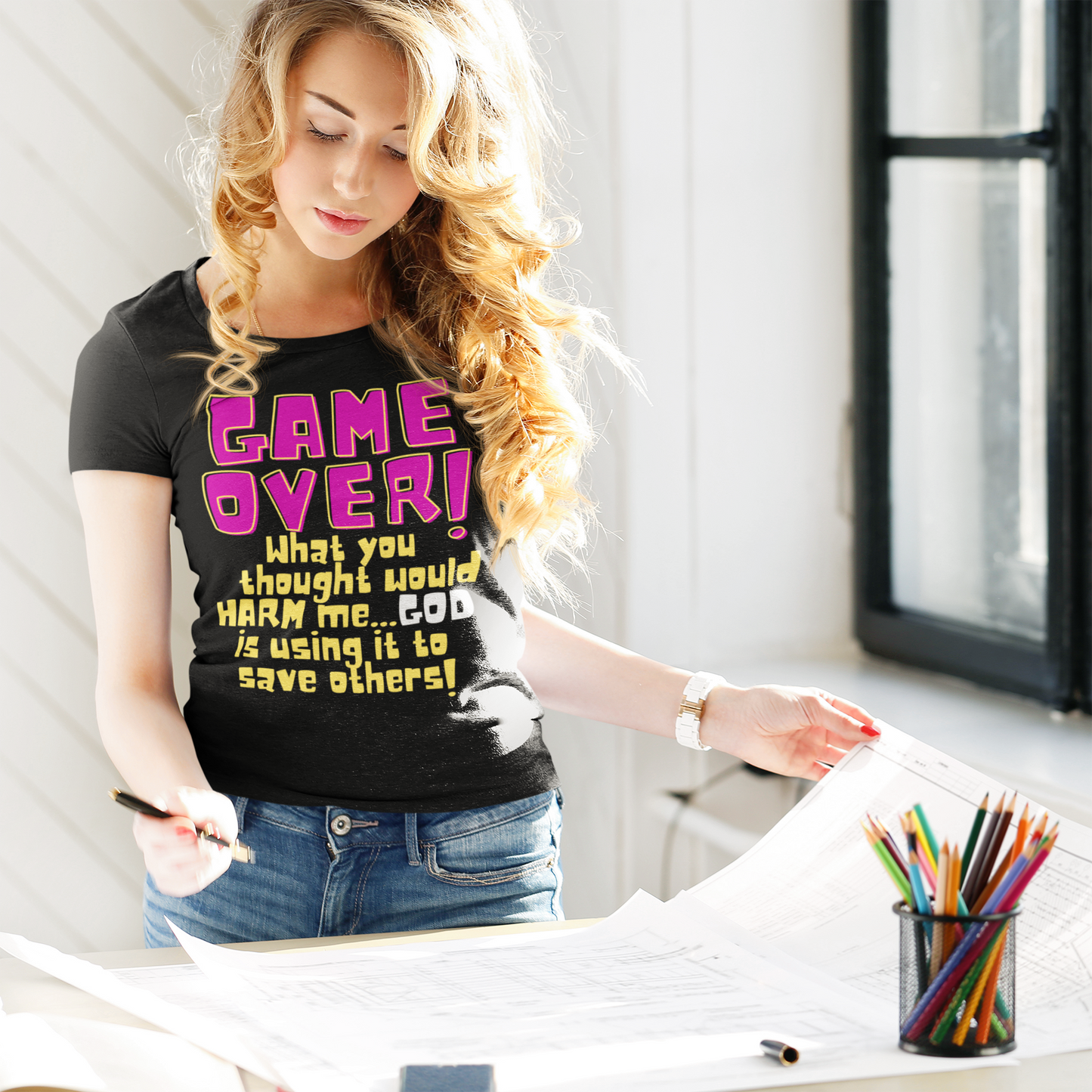 GAME OVER- UNISEX TEE SHIRT