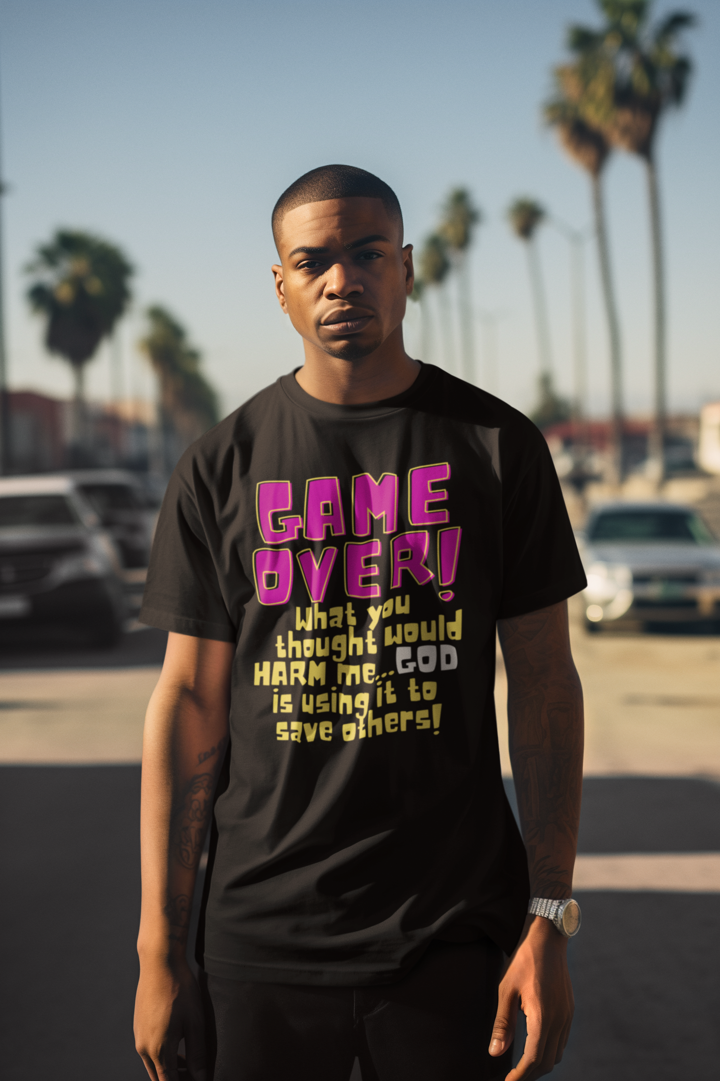 GAME OVER- UNISEX TEE SHIRT