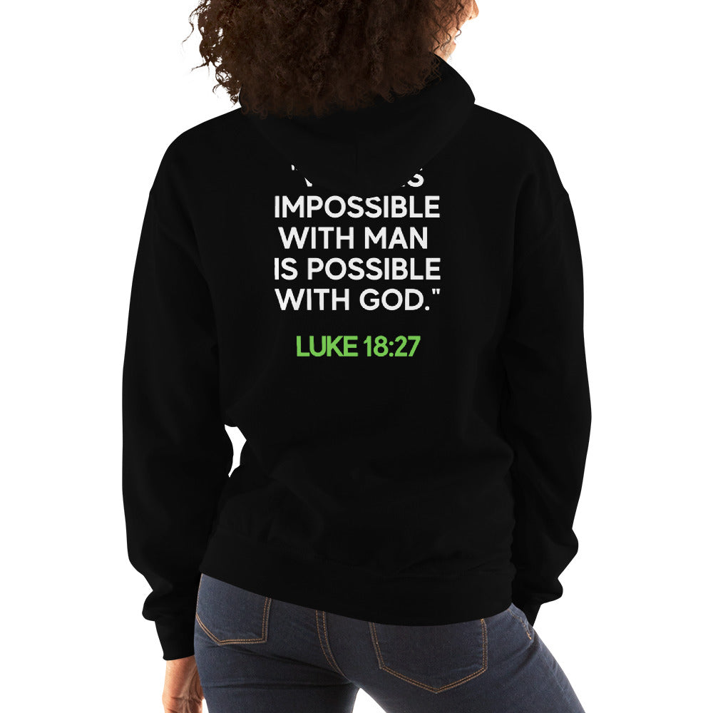 IMPOSSIBLE UNISEX HOODIE