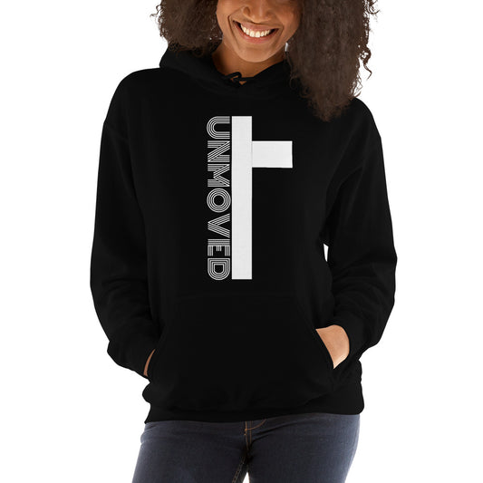 UNMOVED-CROSS UNISEX HOODIE